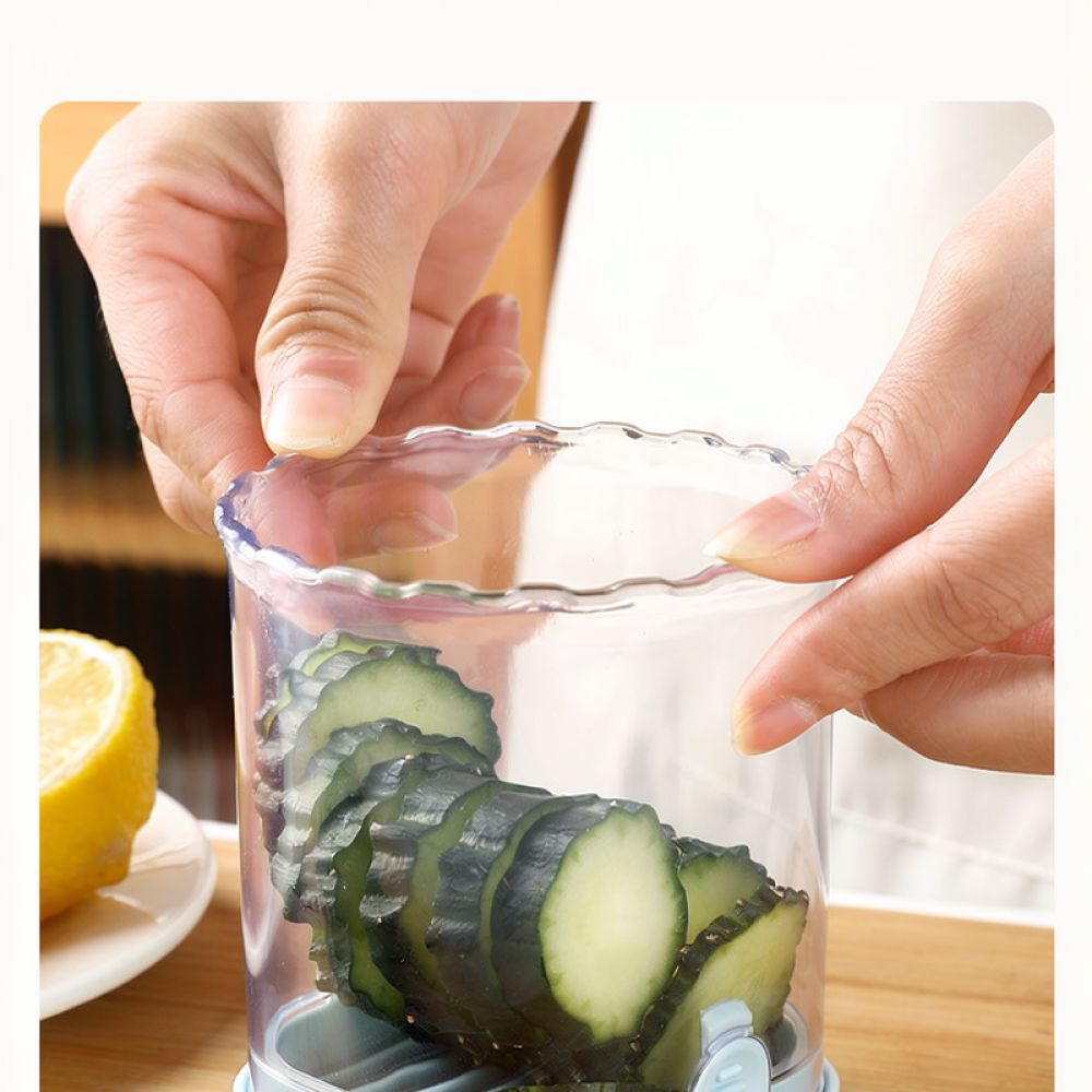 Kitchen Helper Gadgets - Manual Stainless Steel Slicer Kitchen Vegetable