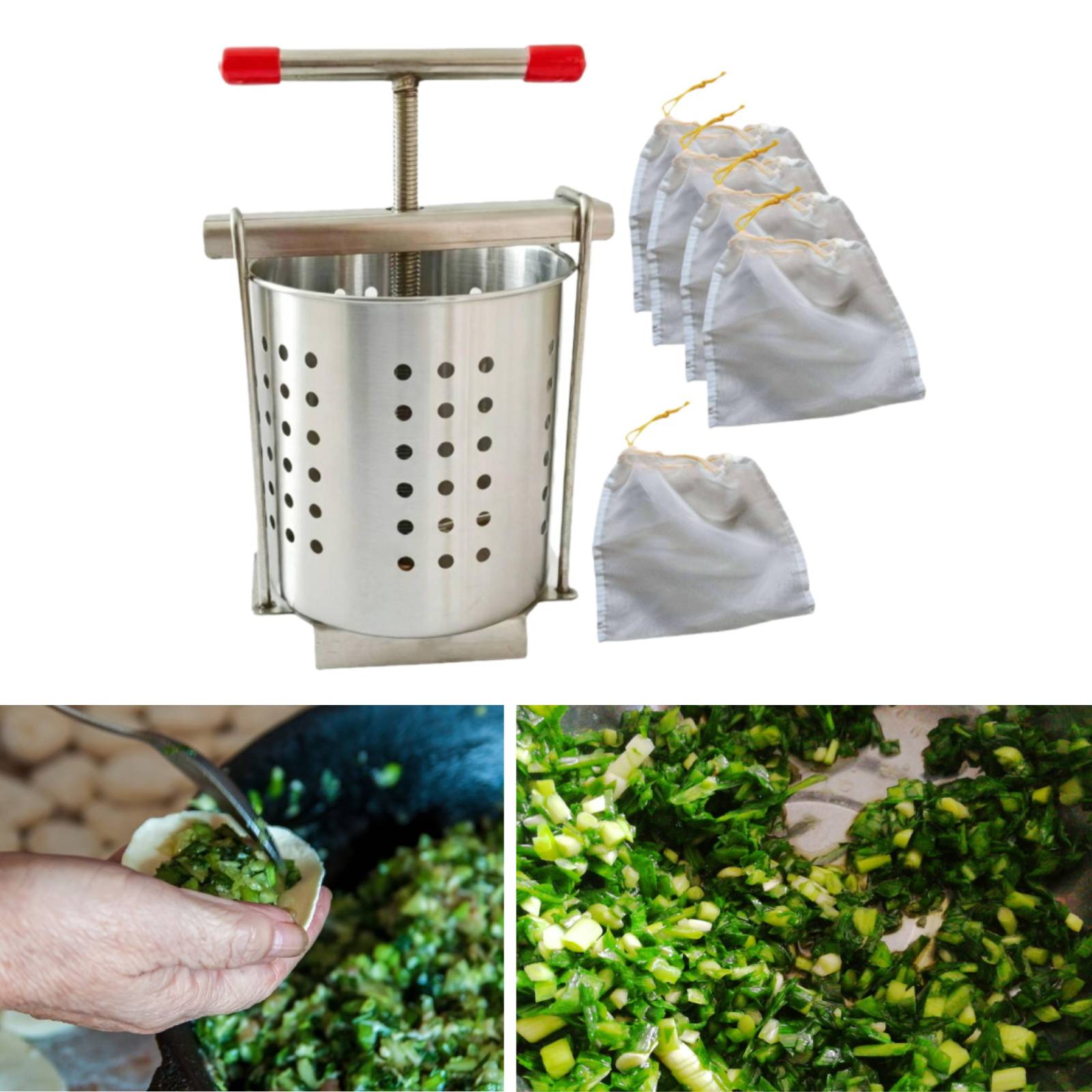Stainless Steel Manual Juicer  - Kitchen Gadgets Dumpling Maker review and price