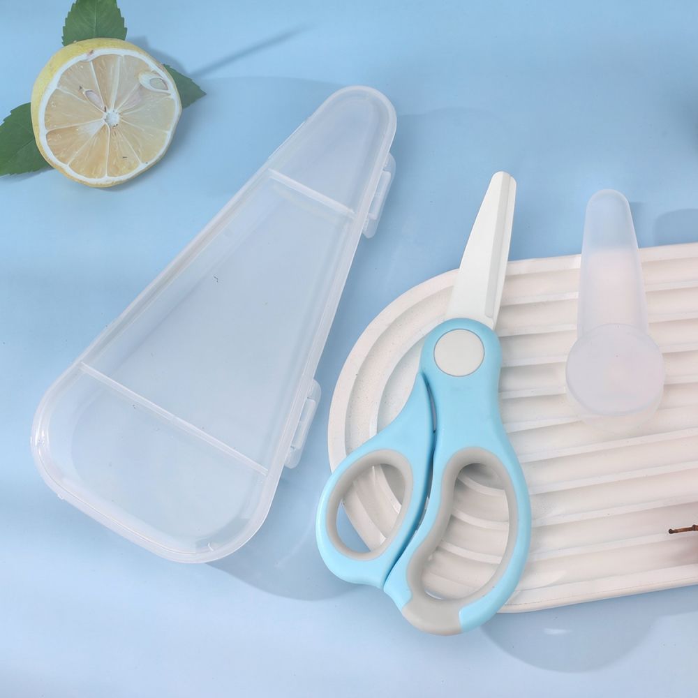 Baby Food Scissors Ceramic Mat - Kitchen Helper Gadgets review and price