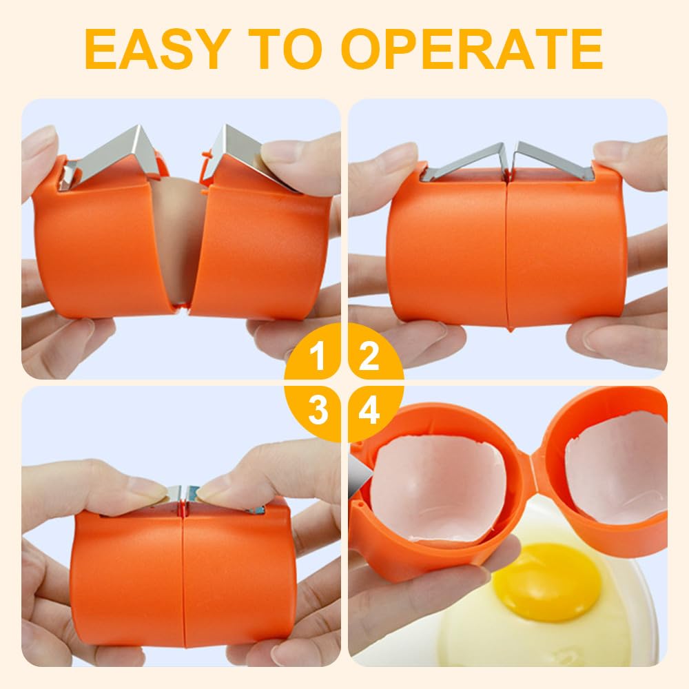 1/2pcs Egg Shell Cutter Separa - Egg Separator Tool review and price