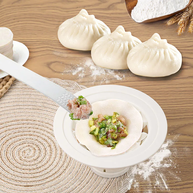 Hot Chinese Baozi Mold DIY Pas - Kitchen Gadgets Dumpling Maker review and price